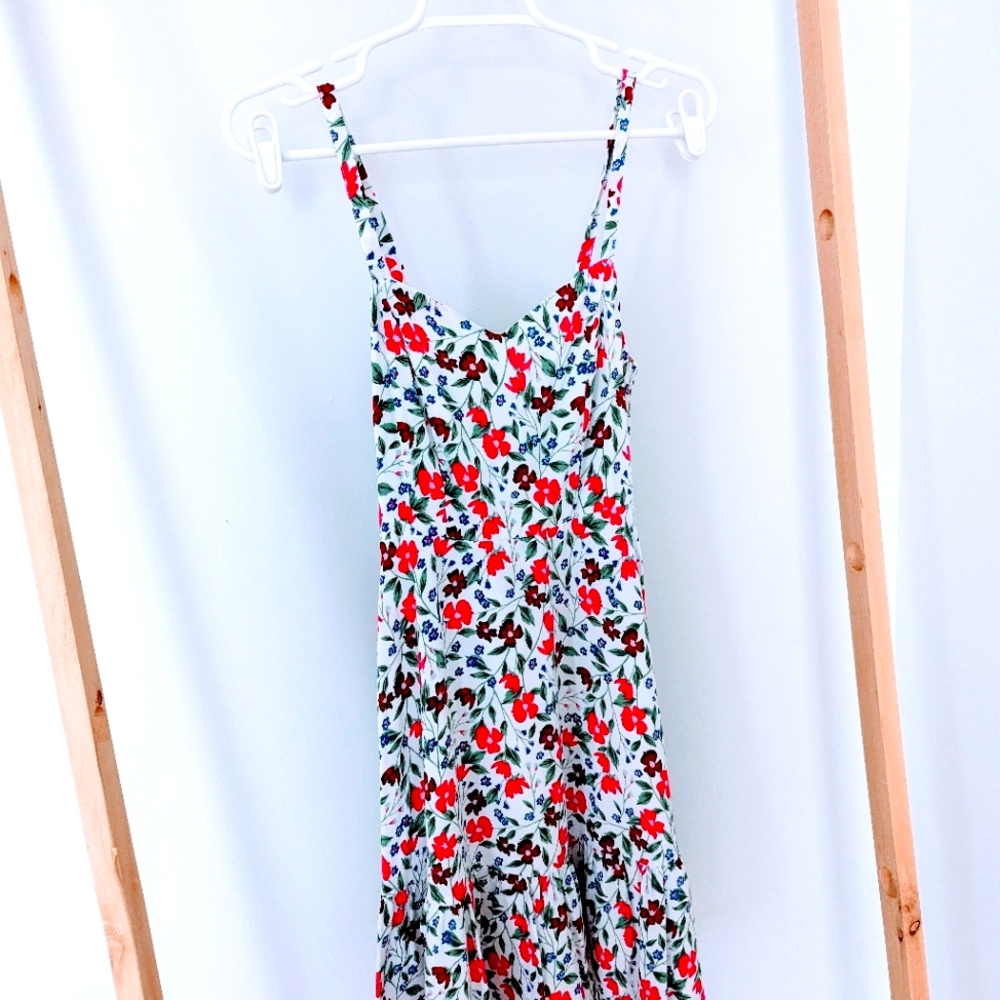 OLD NAVY flower summer spaghetti strap dress, size XS - Picture 2 of 6